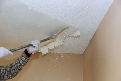 Swirled Ceiling Removal